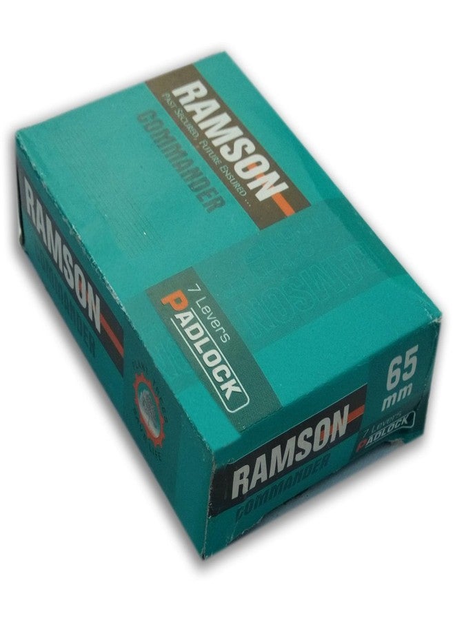 RAMSON COMMANDER 7 Levers Brass Lock with 3 Keys (65mm_104) - Image 3